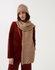 Lattice Scarf & Hat in Sirdar Loveful 100% Recycled Tweed Blend DK (10787) - PDF