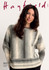 Deep Rib Boxy Sweater in Hayfield Spirit DK (10791) - PDF