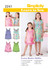 Learn to Sew Girl's Dresses in Simplicity Kids (S2241)
