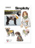 Pet Coats w/Optional Hoods & Cowls, Adult Cowl in Simplicity (S9663)