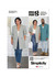 Unisex Double-Breasted Oversized Blazer in Simplicity (S3071)