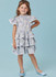 Layered Ruffle Dress in Simplicity Kids (S3078)