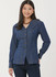 V-Neck Denim Shirts w/Sleeve Variations in Simplicity (S3102)