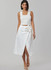 Wrap Skirt Variations w/Detachable 3D Flower in Simplicity Misses' (S3104)