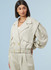 Double-Breasted Jacket & Cropped Pants in Simplicity Misses' (S3107)