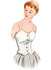 1950's Misses' Bolero Suit, Bodice & Four Gored Skirt in Simplicity Vintage (S3116)