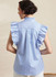 Ruffled Button Front Top in Simplicity Misses' (S3134)