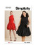 Bubble Dresses in Simplicity Misses' (S3132)
