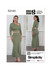 Asymmetrical Top & Mermaid Skirt in Simplicity Misses' (S3140)