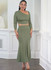 Asymmetrical Top & Mermaid Skirt in Simplicity Misses' (S3140)
