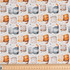 Cotton Poplin Print - Cutie Cats - Per ½ Metre