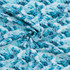 Earthly Delights: Waves in Teal & Blue - 100% Cotton