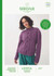 Puff Sleeve Sweater in Sirdar Loveful 100% Recycled Tweed Blend DK (10783)