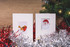 Counted Cross Stitch Kit: Christmas Greetings Card - Robin