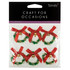 Craft Embellishments (6pcs) - Wreath w/Bells