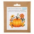 Mini Counted Cross Stitch Kit - Pumpkin