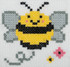 Counted Cross Stitch Kit - Bee