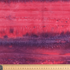 50's Cotton Batik: Dusky Orchid & Raspberry Stripes - Per ½ Metre