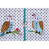 Large Twin Lid Sewing Box - Applique Owl