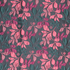 Cranberry Vine Floral Brocade on Dark Bottle - Per ½ Metre