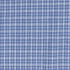 100% Cotton Denim Check in Marine - Per ½ Metre
