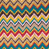 Heavyweight "Missoni" Zig-Zag Wool Mix in Muted Autumnal - Per ¼ Metre