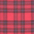 100% Wool English Tweed Tartan in Crimson & Cobalt Blue - Per ¼ Metre