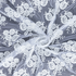 Premium Lace: Guipure Lace Floral Cluster on Soft Tulle - Per ¼ Metre