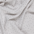 100% Viscose Pin Dot in Whisper White - Per ½ Metre