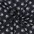 Cotton Poplin Print - Skull & Crossbones on Black - Per ½ Metre