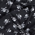 Cotton Poplin Print - Skull & Crossbones on Black - Per ½ Metre