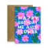 Image for Greeting Card - Me Auld Flower