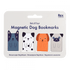 Magnetic Bookmarks (set of 4) - Dogs