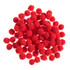 Red Pom Poms (100pcs)