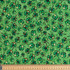 Spirit of Ireland: Shamrocks on Light Green - 100% Cotton