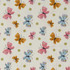 Korean Craft Cotton: Butterflies on Ecru - 100% Cotton
