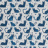 Cotton Poplin Print - Cat Silhouettes on White - Per ½ Metre