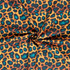 Cotton Poplin Print - Teal Leopard - Per ½ Metre