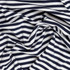 100% Cotton Jersey in Breton Stripe - Per ½ Metre