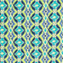 Double-Sided Quilted Viscose w/Lattice Geo in Pistachio - Per ¼ Metre