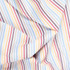 Italian Ex-Designer 100% Seersucker Cotton in Multi-Stripe - Per ½ Metre