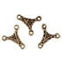 Y Connector: Gilt - 3pk