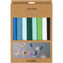 High Quality Crepe Paper Pack (8pcs) - Blue/Green