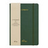 A5 Rainbow Edge Lined Notebook - Olive