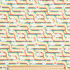 Illusion: 70's Multicolour - 100% Cotton