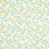 Larchwood: Flowers on Aqua - 100% Cotton