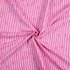 Pink Stripes with Bows - 100% Cotton