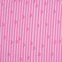 Pink Stripes with Bows - 100% Cotton