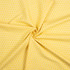 White Honeycomb on Yellow - 100% Cotton