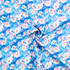 Watercolour Daisies in Pink, White and Blue - 100% Cotton